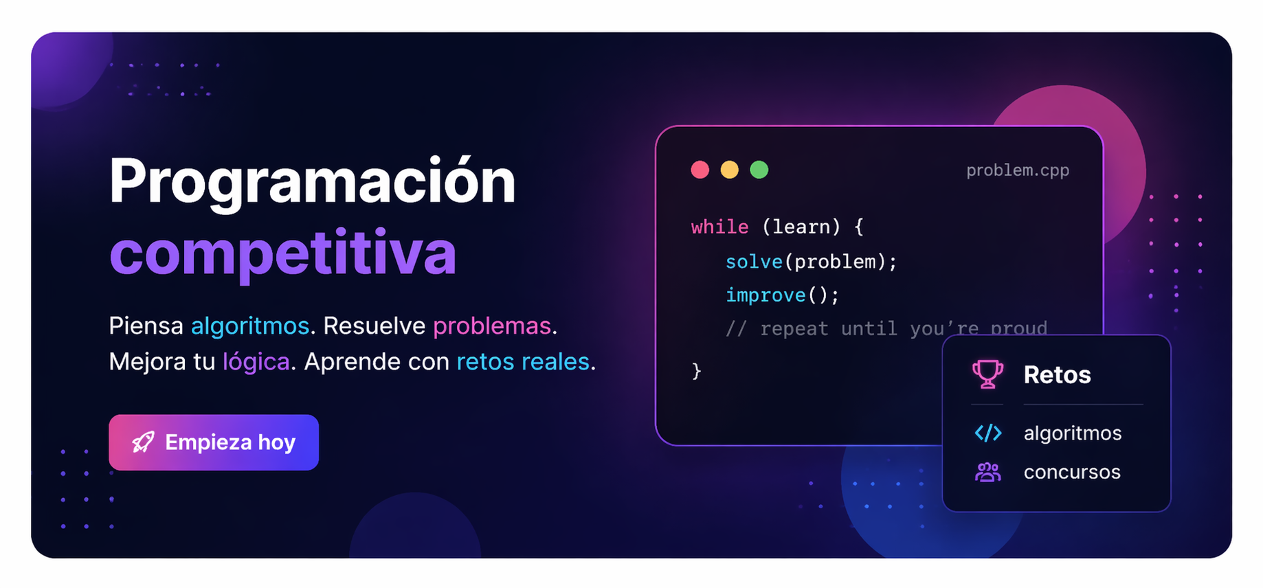 Portada de programación competitiva